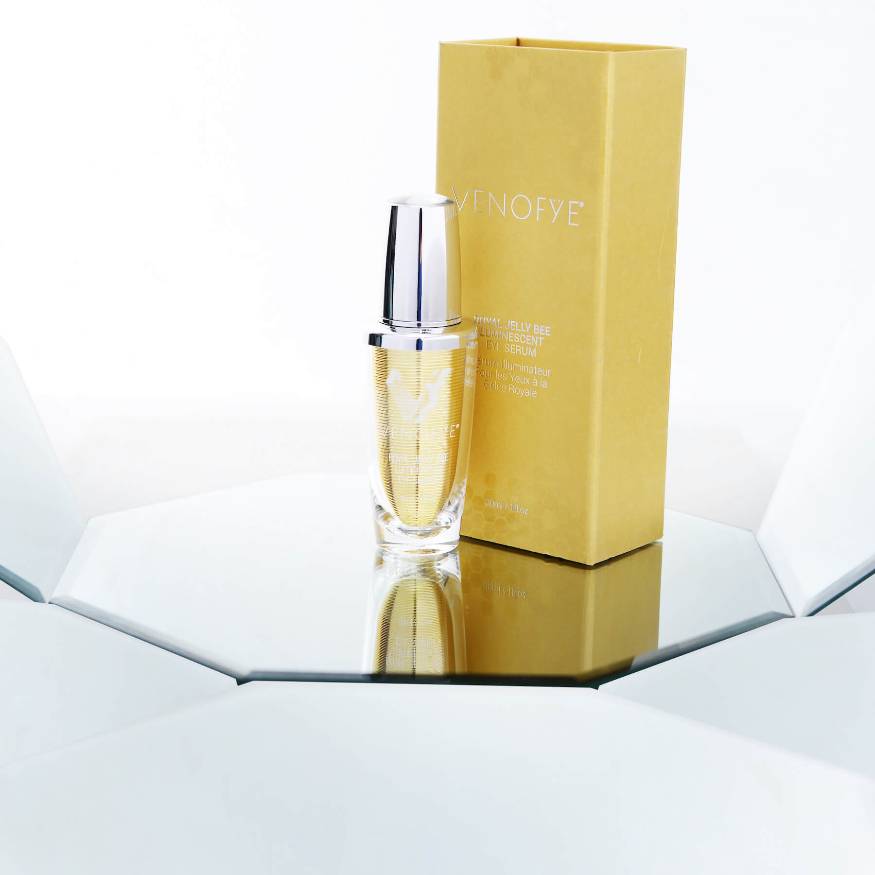 royal jelly bee luminescent eye serum